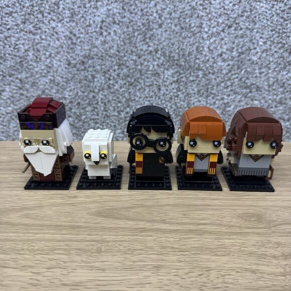 LEGO Brickheadz Lot Of 13 Harry Potter, Disney Duck Tails, Mandalorian Scrooge - Picture 2 of 9